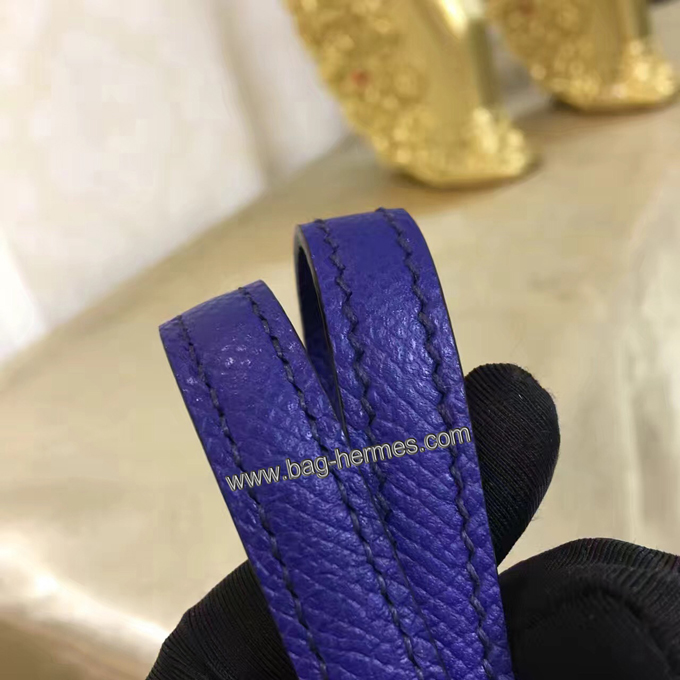 エルメス コンスタンス パープル ヴォーエプソン シルバー金具