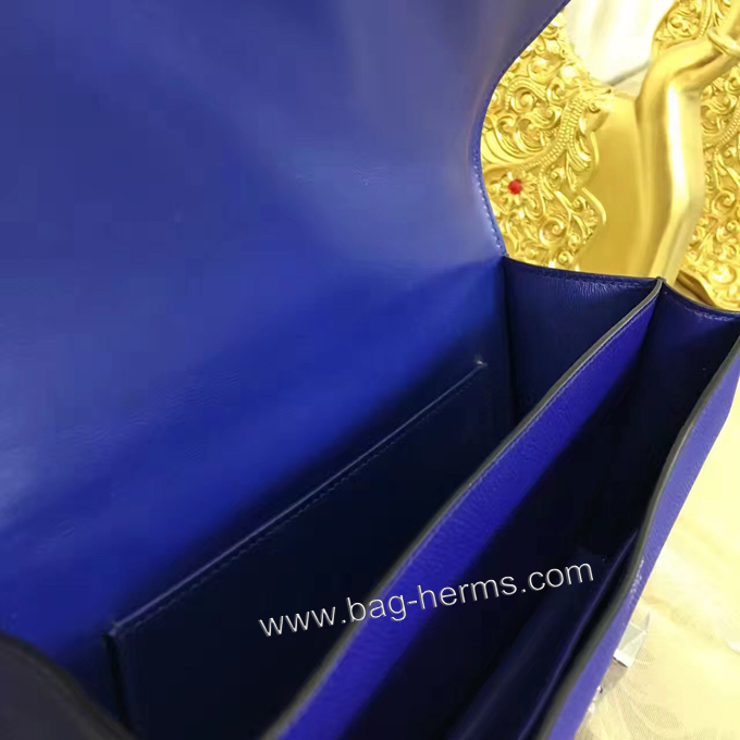 エルメス コンスタンス パープル ヴォーエプソン シルバー金具