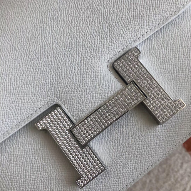エルメス コンスタンス ミニ ヴォーエプソン シロ シルバー金具