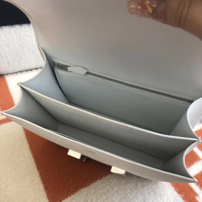 エルメス コンスタンス ミニ ヴォーエプソン シロ シルバー金具