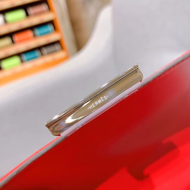 エルメス コンスタンスミニ ルージュアッシュ ヴォーエプソン シルバー金具