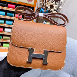 エルメス コンスタンスミニ ゴールド ヴォーエプソン シルバー金具