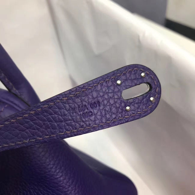 エルメス リンディ26 パープル トリヨンクレマンス シルバー金具
