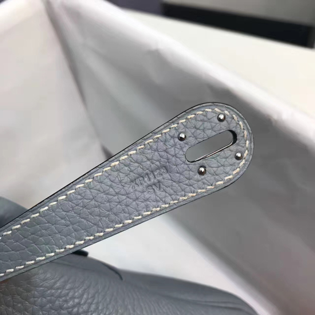 エルメス リンディ26 ブルーラン トリヨンクレマンス シルバー金具