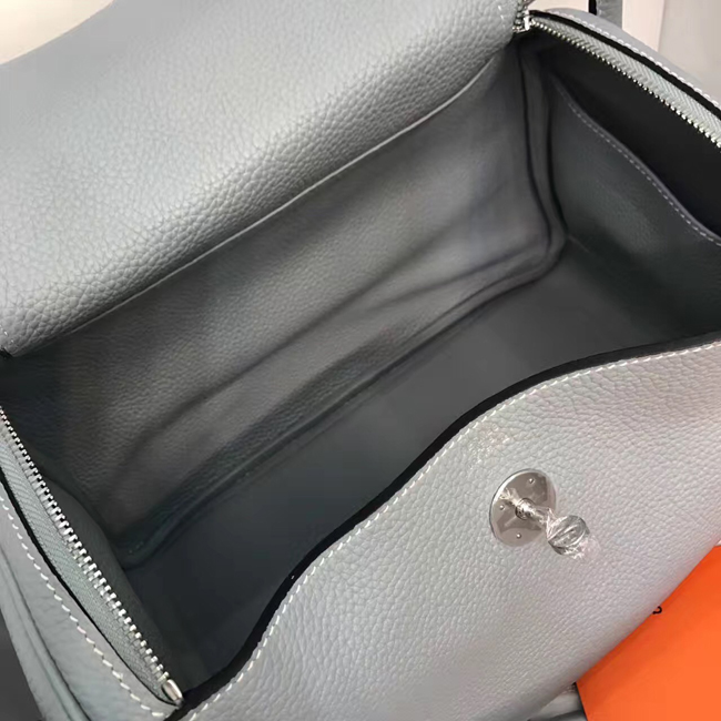 エルメス リンディ26 ブルーラン トリヨンクレマンス シルバー金具