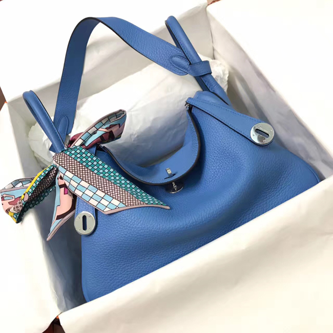 エルメス リンディ26 ミコノス トリヨンクレマンス シルバー金具