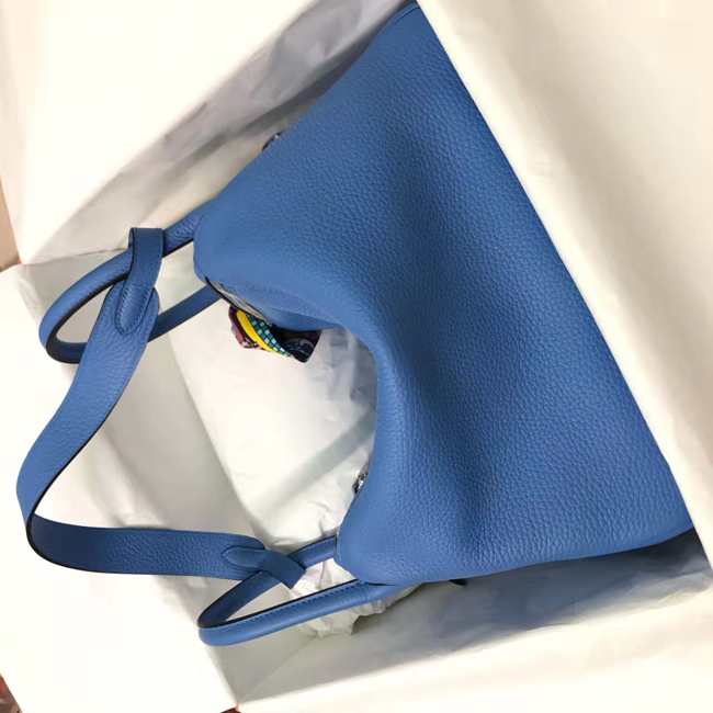 エルメス リンディ26 ミコノス トリヨンクレマンス シルバー金具