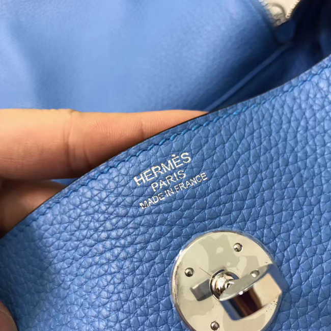 エルメス リンディ26 ミコノス トリヨンクレマンス シルバー金具