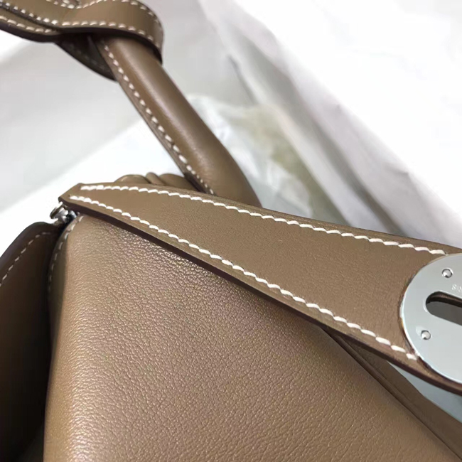 エルメス リンディ26 エトゥープ スイフト シルバー金具
