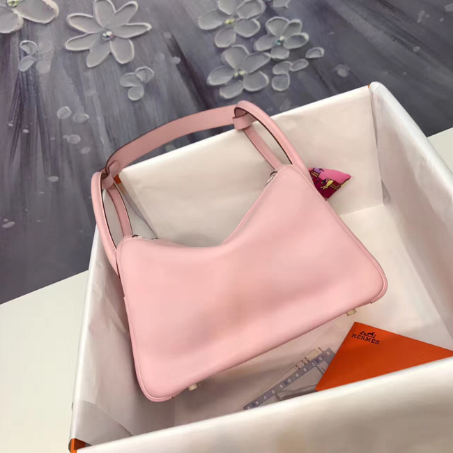 エルメス リンディ26 ローズサクラ スイフト シルバー金具
