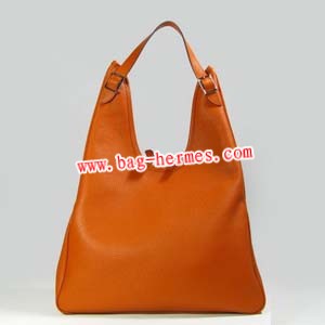 エルメス[HERMES]マサイ[Massai]クレマンス オレンジ シルバー金具