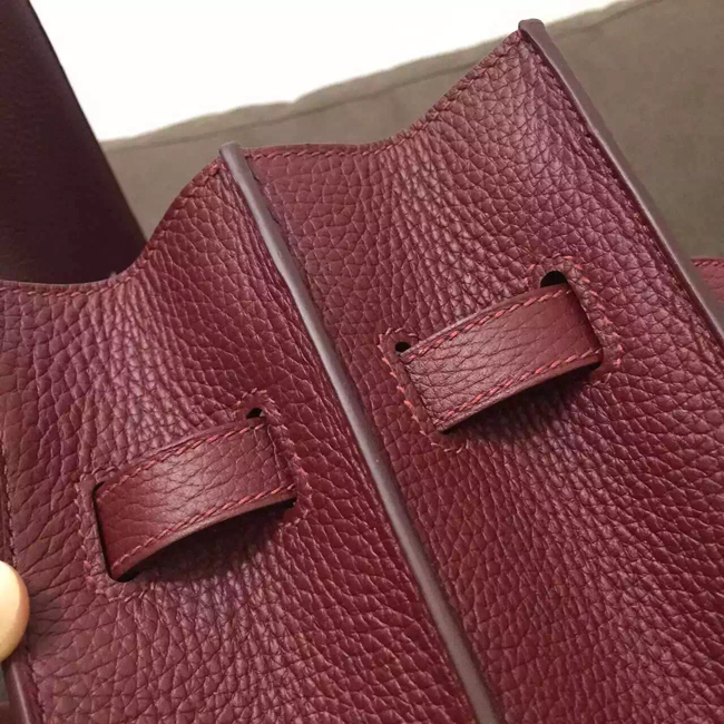エルメス ケリー デペッシュ38 ルージュアッシュ トリヨン シルバー金具