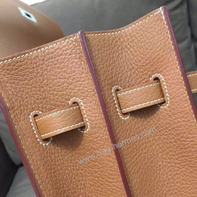エルメス ケリー デペッシュ38 ゴールド トリヨン シルバー金具