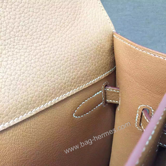 エルメス ケリー デペッシュ38 ゴールド トリヨン シルバー金具