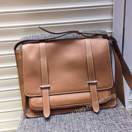 エルメス ケリーデペッシュ38 ビジネスバッグ トゴ ソレイユ シルバー金具