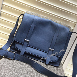 エルメス ケリーデペッシュ38 ビジネスバッグ トゴ ソレイユ シルバー金具