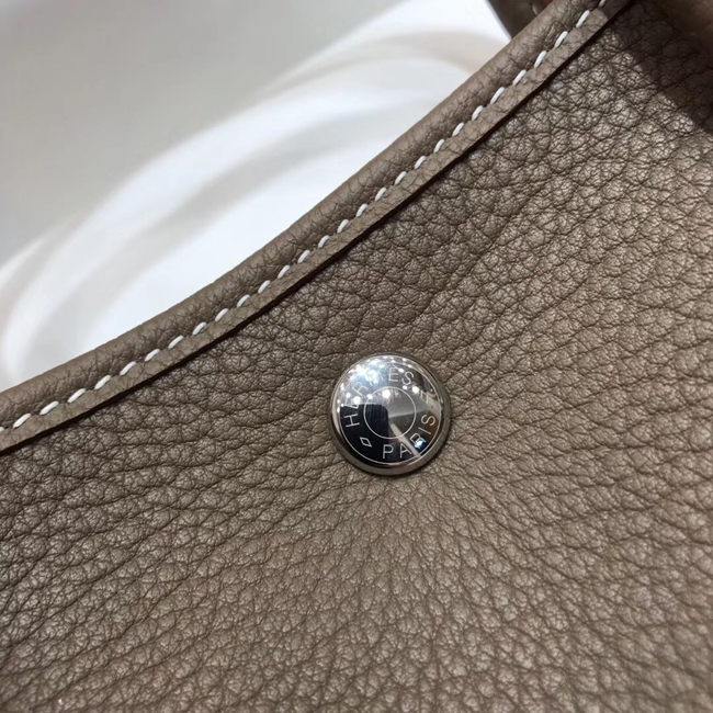 エルメス ガーデンパーティTPM エトゥープ ネゴンダ シルバー金具