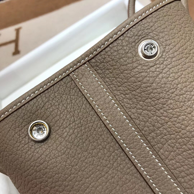 エルメス ガーデンパーティTPM エトゥープ ネゴンダ シルバー金具