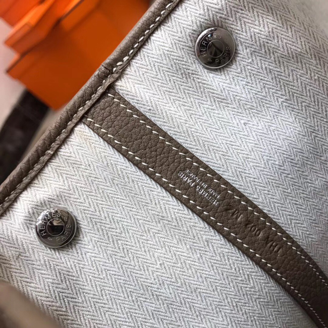エルメス ガーデンパーティTPM エトゥープ ネゴンダ シルバー金具