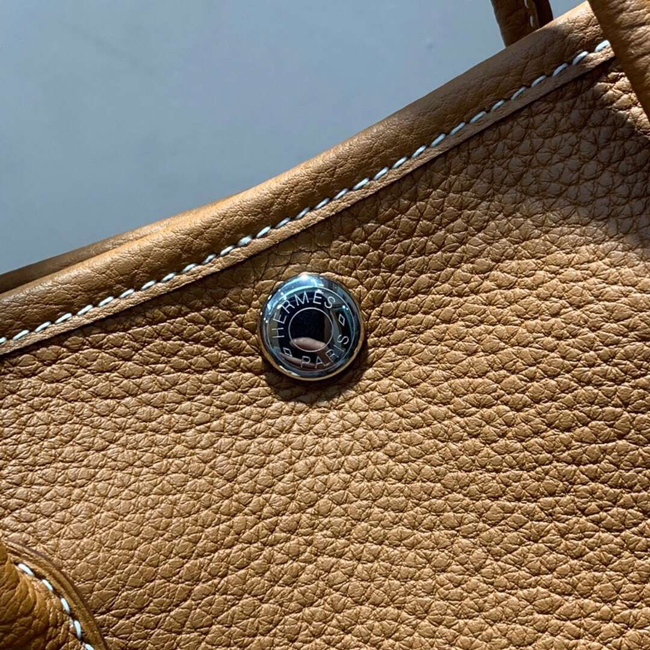 エルメス ガーデンパーティTPM ゴールド カントリー シルバー金具