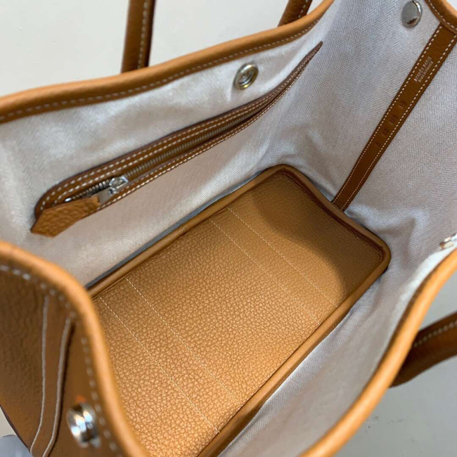 エルメス ガーデンパーティTPM ゴールド カントリー シルバー金具