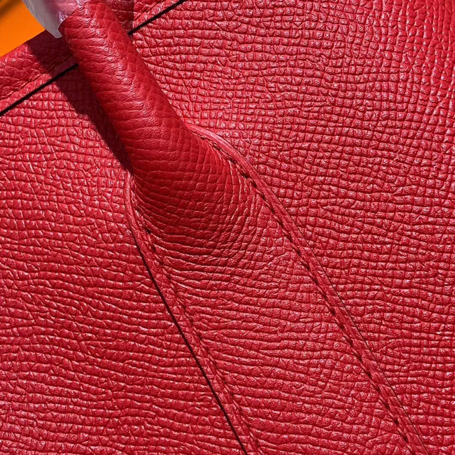 エルメス ガーデンパーティTPM ルージュカザック ヴォーエプソン シルバー金具