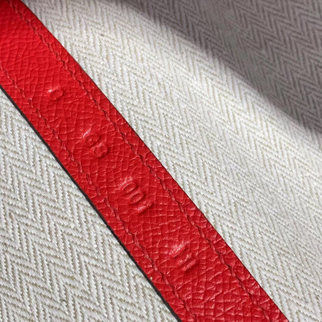 エルメス ガーデンパーティTPM ルージュカザック ヴォーエプソン シルバー金具