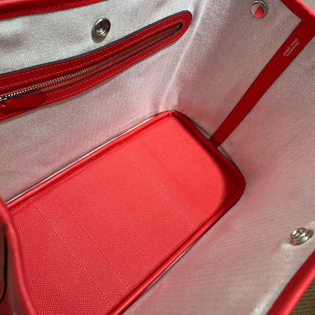 エルメス ガーデンパーティTPM ルージュカザック ヴォーエプソン シルバー金具
