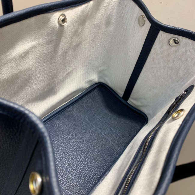 エルメス ガーデンパーティTPM ブルードプリュス ネゴンダ シルバー金具