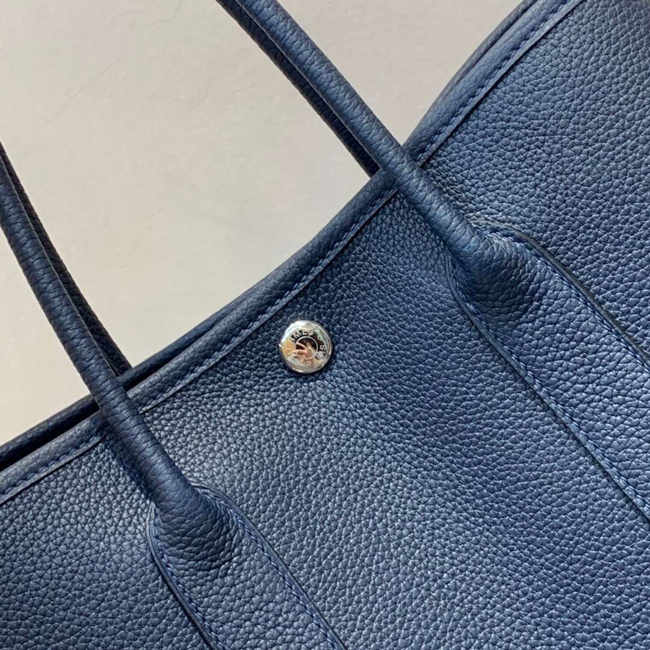 エルメス ガーデンパーティTPM ブルードプリュス ネゴンダ シルバー金具