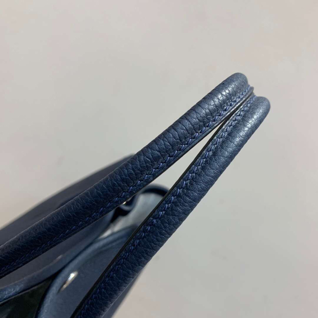 エルメス ガーデンパーティTPM ブルードプリュス ネゴンダ シルバー金具