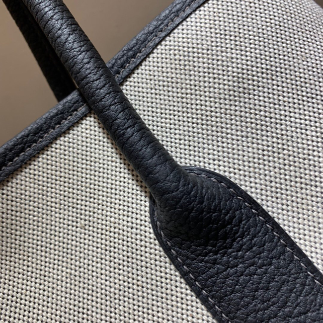 エルメス ガーデンパーティTPM グレー トワルアッシュ/ブッフル シルバー金具