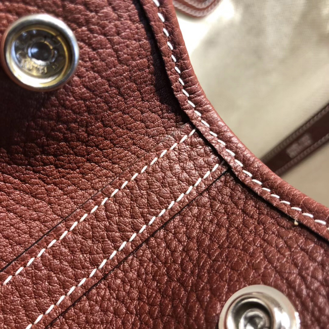 エルメス ガーデンパーティPM ルージュアッシュ ネゴンダ シルバー金具
