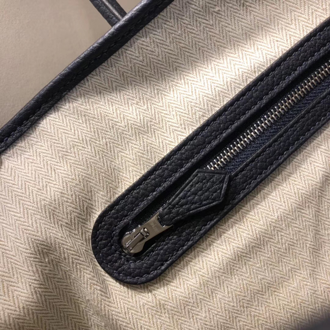 エルメス ガーデンパーティPM ブルードプリュス ネゴンダ シルバー金具