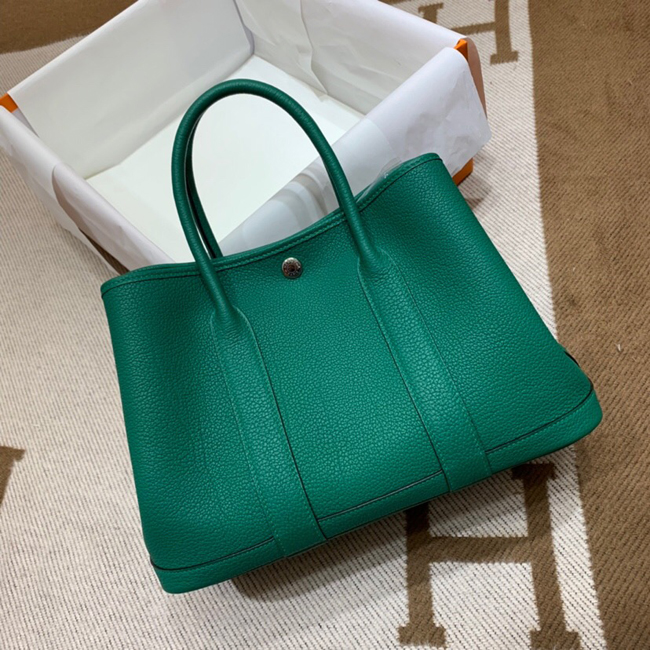 エルメス ガーデンパーティPM マラカイト ネゴンダ シルバー金具