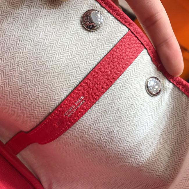 エルメス ガーデンパーティPM ブーゲンビリア ネゴンダ シルバー金具