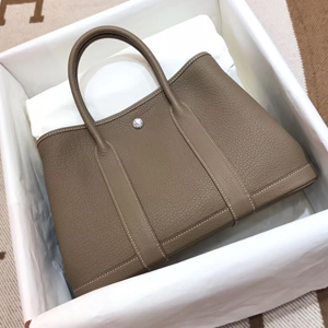 エルメス ガーデンパーティTPM エトゥープ ネゴンダ シルバー金具