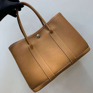 エルメス ガーデンパーティTPM ゴールド カントリー シルバー金具