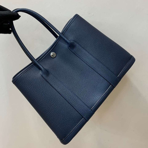 エルメス ガーデンパーティTPM ブルードプリュス ネゴンダ シルバー金具