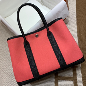 エルメス ガーデンパーティTPM ブーゲンビリア トワルオフィシエ/フィヨルド シルバー金具