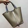 エルメス[HERMES]エルメスピコタンロックPM トリヨンクレマンス ブーゲンビリア×シルバー金具