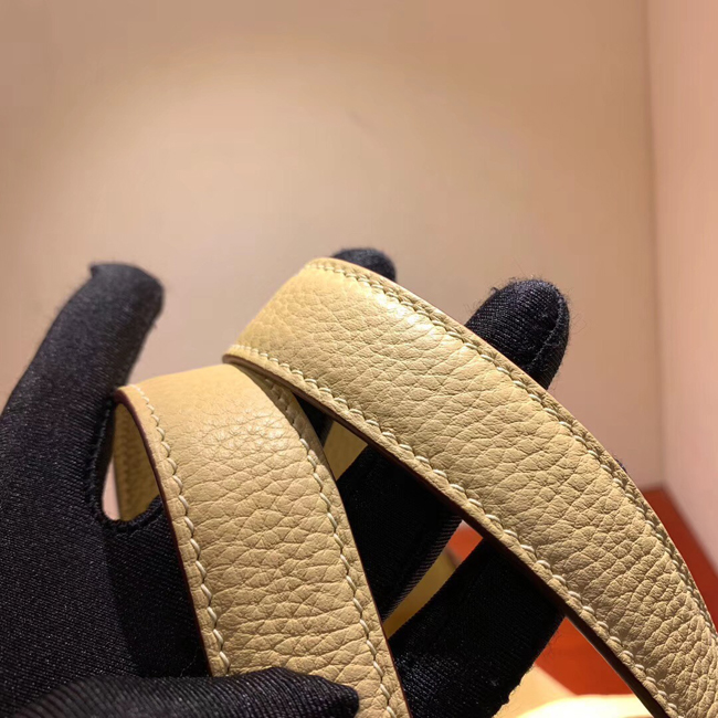 エルメス ピコタンロックMM ジョーヌプッサン クレマンス シルバー金具