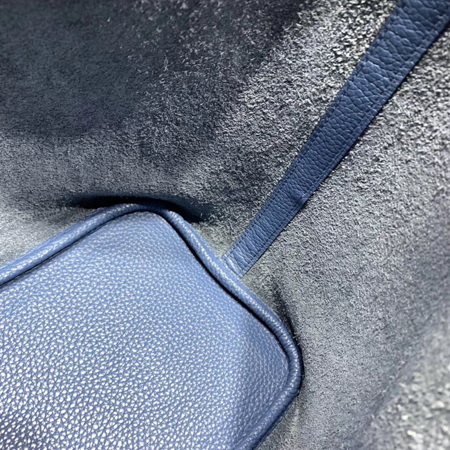 エルメス ピコタンロックMM ブルーサフィール クレマンス シルバー金具