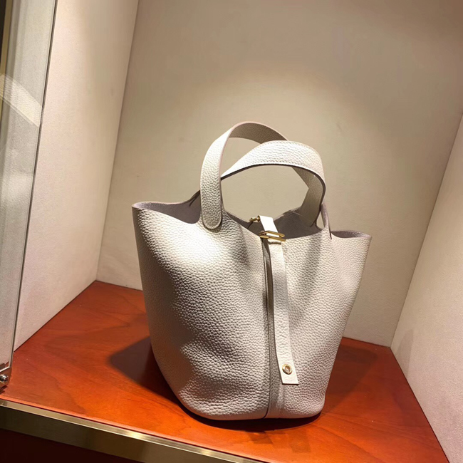 エルメス ピコタンロックMM クレ クレマンス ゴールド金具