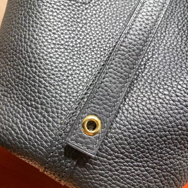 エルメス ピコタンロックMM ブラック クレマンス ゴールド金具