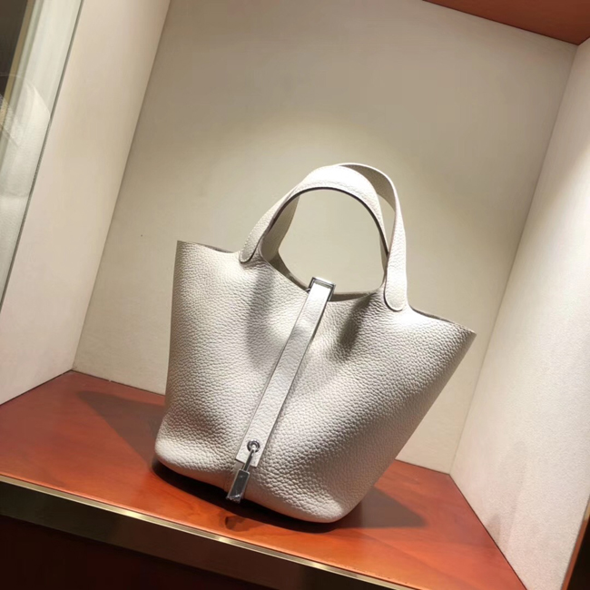 エルメス ピコタンロックエクラMM クレ クレマンス シルバー金具