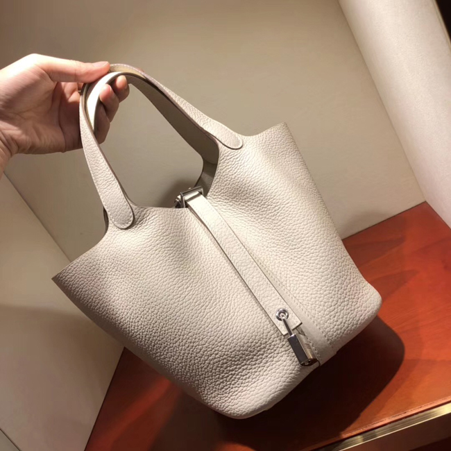エルメス ピコタンロックエクラMM クレ クレマンス シルバー金具