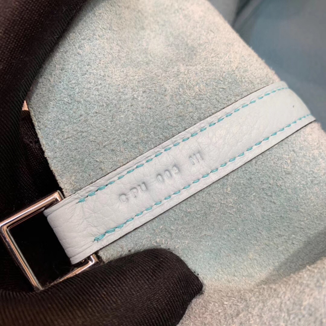 エルメス ピコタンロックエクラMM ブルーラン クレマンス シルバー金具