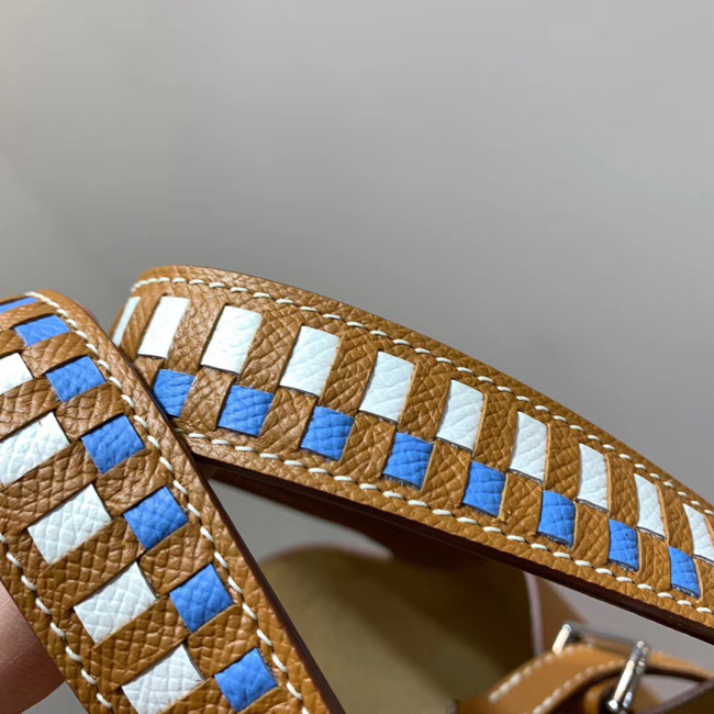 エルメス　ピコタンロックトレサージュMM ゴールド ヴォーエプソン シルバー金具