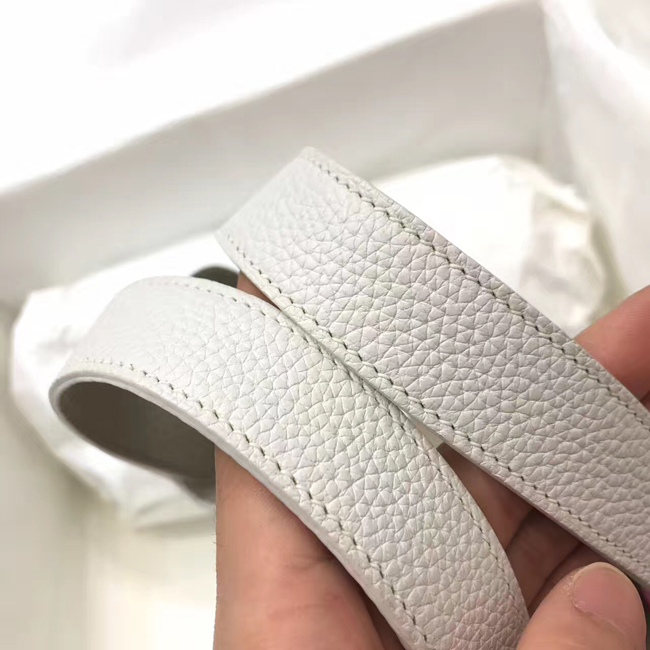 エルメス ピコタンロックエクラMM セージ/ホワイト クレマンス シルバー金具